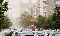 هشدار طوفان و گرد و خاک در تهران