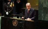 قطع  مشکوک میکروفن در حین سخنرانی اردوغان