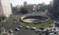 عکس تماشایی و پربازدید از میدان ولیعصر تهران