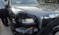 بلایی که تصادف با پراید سر رولزرویس آورد