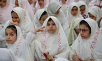 تصویری پربازدید از استایل جالب یک دختر در مراسم جشن تکلیف‌‌اش
