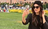 تصاویر تازه هلیا امامی در میدان نقش جهان توجه‌ها را جلب کرد