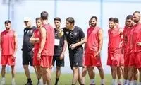 تمرین امروز پرسپولیس یک مهمان جنجالی داشت