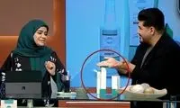 حرکت عجیب مجری تلویزیون روی آنتن زنده صداوسیما!