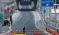 بازگشایی دوطرفه جاده چالوس پس از ۱۱ ساعت انسداد