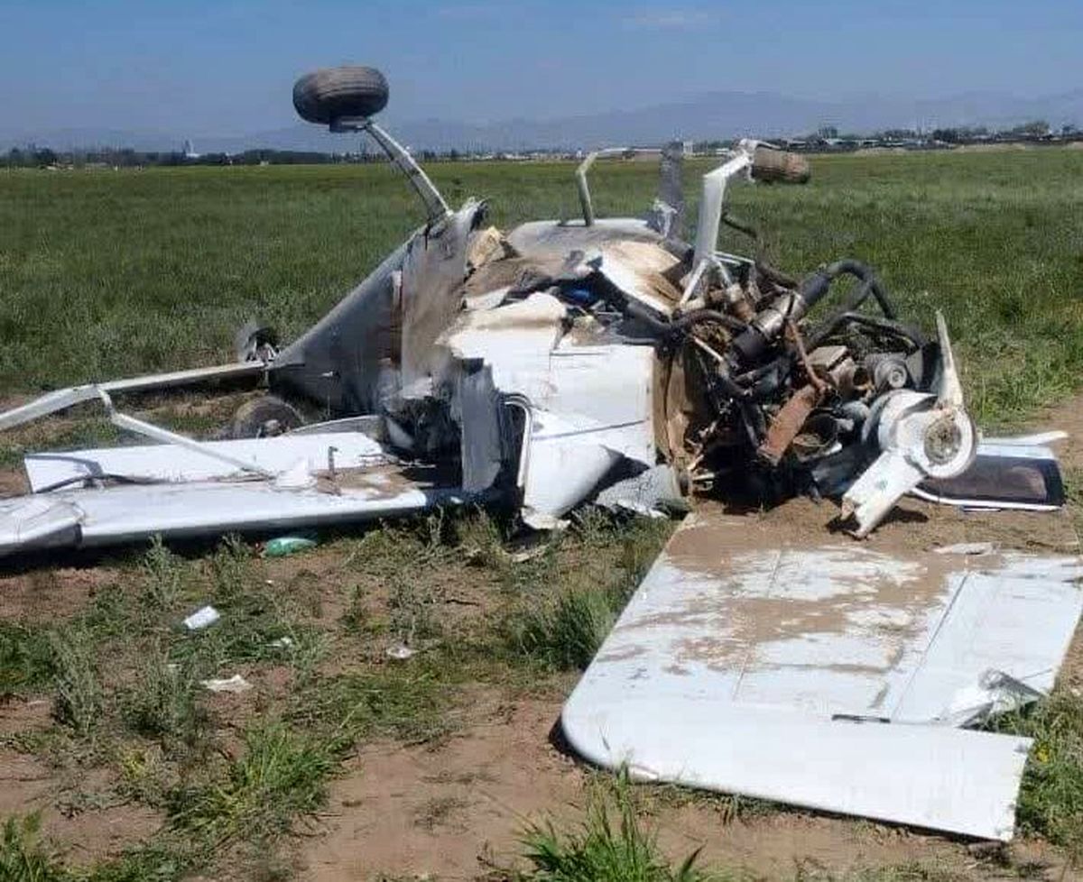   یک بالگرد در فرودگاه قزوین سقوط کرد 