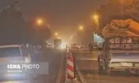 باد شدید و گرد و خاک در نقاط مختلف کشور