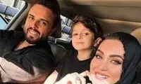 قاب پدر پسری مجری جوان تلویزیون 