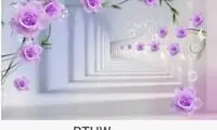 بهترین کاغذ دیواری پشت تلویزیون