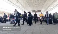 حاجیان از مرز مهران وارد کشور شدند