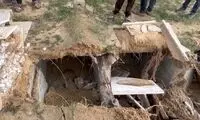 اسرائیل قبرستان غزه را با بولدوزر تخریب کرد