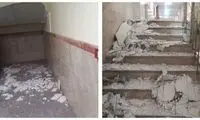 شایعه ریزش سقف مدرسه نوساز در تهران!