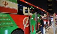 تیم ملی در قطر با این اتوبوس تردد می‌کند