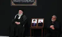 عکسی از هم‌نشینی قالیباف و حداد عادل در بیت رهبری 