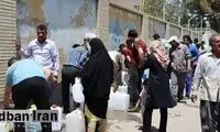قطعی چند روزه آب در زاهدان؛ مردم در صف آب