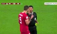 اولین کارت فغانی در جام جهانی ۲۰۲۲ 