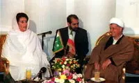 راهکار هاشمی برای چالش حجاب «بی‌نظیر بوتو» 