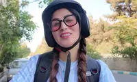 موتور دختر جوان در تعویض پلاک توقیف شد