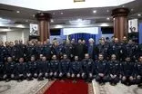 دیدار فرمانده و کارکنان نیروی هوایی ارتش با سید حسن خمینی