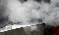 تصاویری از آتش‌سوزی گسترده در تهران