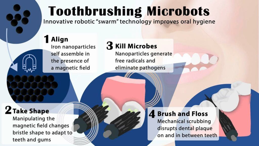 این میکروربات‌ها بهداشت دهان را تضمین می‌کنند 