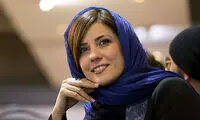پرتره هنریِ سارا بهرامی به شکل یک الهه