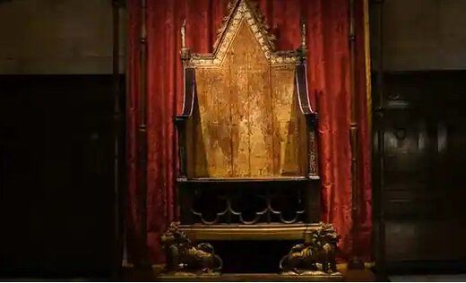 مرمت صندلی ۷۰۰ساله برای تاج‌گذاری شاه چارلز