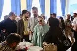 استایل مونوکروم بهاره رهنما در یک مراسم جلب توجه کرد