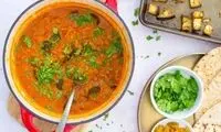 طرز تهیه قیمه بادمجان بدون گوشت با همان غلظت