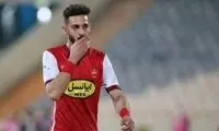 مهاجم پرسپولیس بازی مس را از دست داد