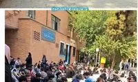 واکنش برخی از دانشجویان شریف به بسته شدن سلف