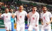 پوستر AFC برای آقایی فوتسال ایران در آسیا