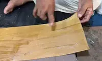 مراحل دیدنی دوخت کفش چرمی زیبا