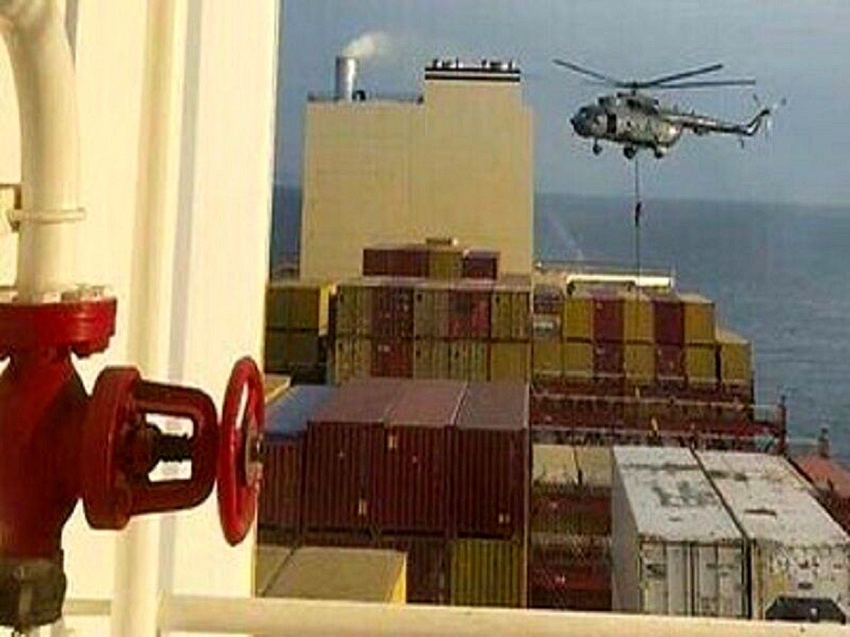 واکنش تل‌آویو به توقیف کشتی اسرائیل توسط ایران