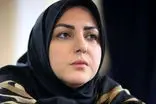 تصویر المیرا شریفی مقدم با کلاه‌‎خود جنگی در تلویزیون!
