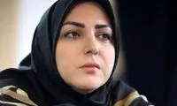 تصویر المیرا شریفی مقدم با کلاه‌‎خود جنگی در تلویزیون!