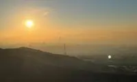 صحنه‌ای آشنا از شدت آلودگی هوا در آسمان تهران