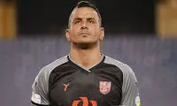 حرکت عقربی حامد لک در دیدار مقابل آلومینیوم