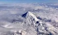 عجیب اما واقعی؛ بارش برف سیاه بر روی دماوند