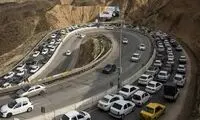 جاده چالوس یک‌طرفه شد