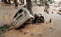 مفقود شدن ۳ نفر در سیل هولناک جاده چالوس