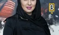 تصویر شیک نیم رخ خانم بازیگر در استوری‌اش