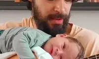 لالایی دلنشین پدر ایرانی اینستاگرام را ترکاند