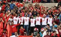 پوستر زنانه نساجی برای دیدار با استقلال