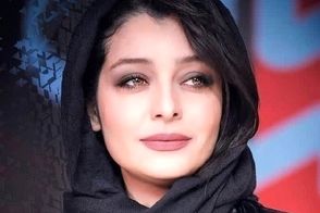 سلفی ساره بیات و پژمان جمشیدی در پشت صحنه یک سریال