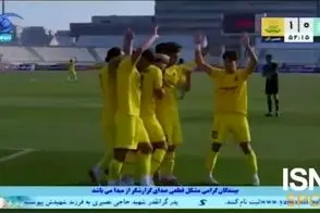 حرکت نمادین بازیکنان تیم لیگ برتری بعد از گلزنی