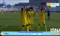 حرکت نمادین بازیکنان تیم لیگ برتری بعد از گلزنی
