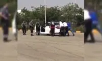 آبروریزی خودروی وطنی مقابل چشم بازدیدکنندگان