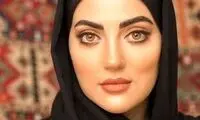 تیپ عجیب بازیگر شب‌های مافیا در اکران یک فیلم