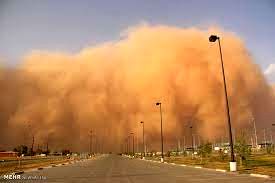 طوفانِ عظیم شن در شرق اسرائیل